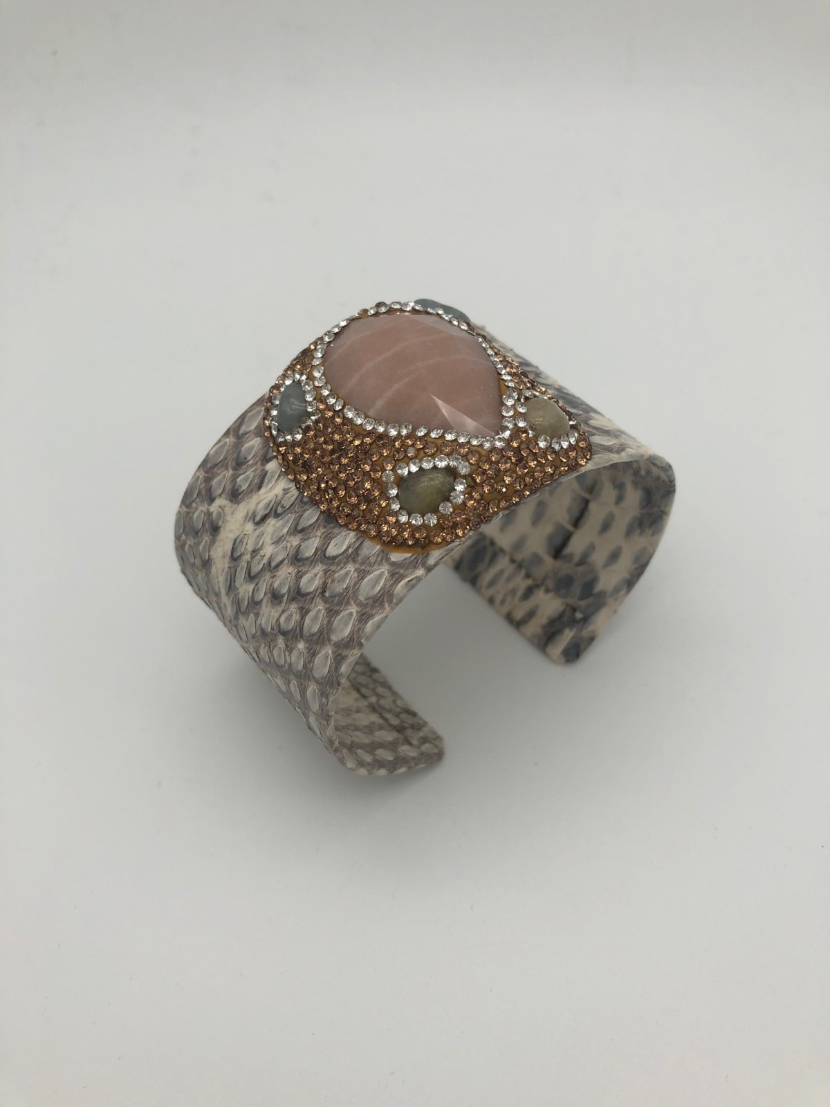 PULSERA SNAKE MARRON