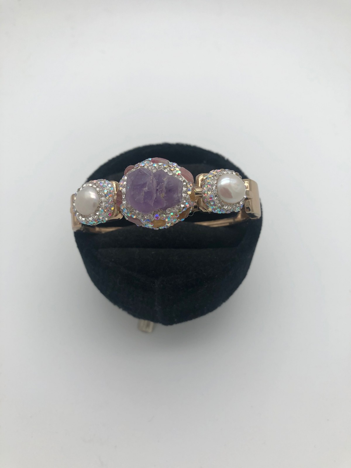 PULSERA AMATISTA MORADA