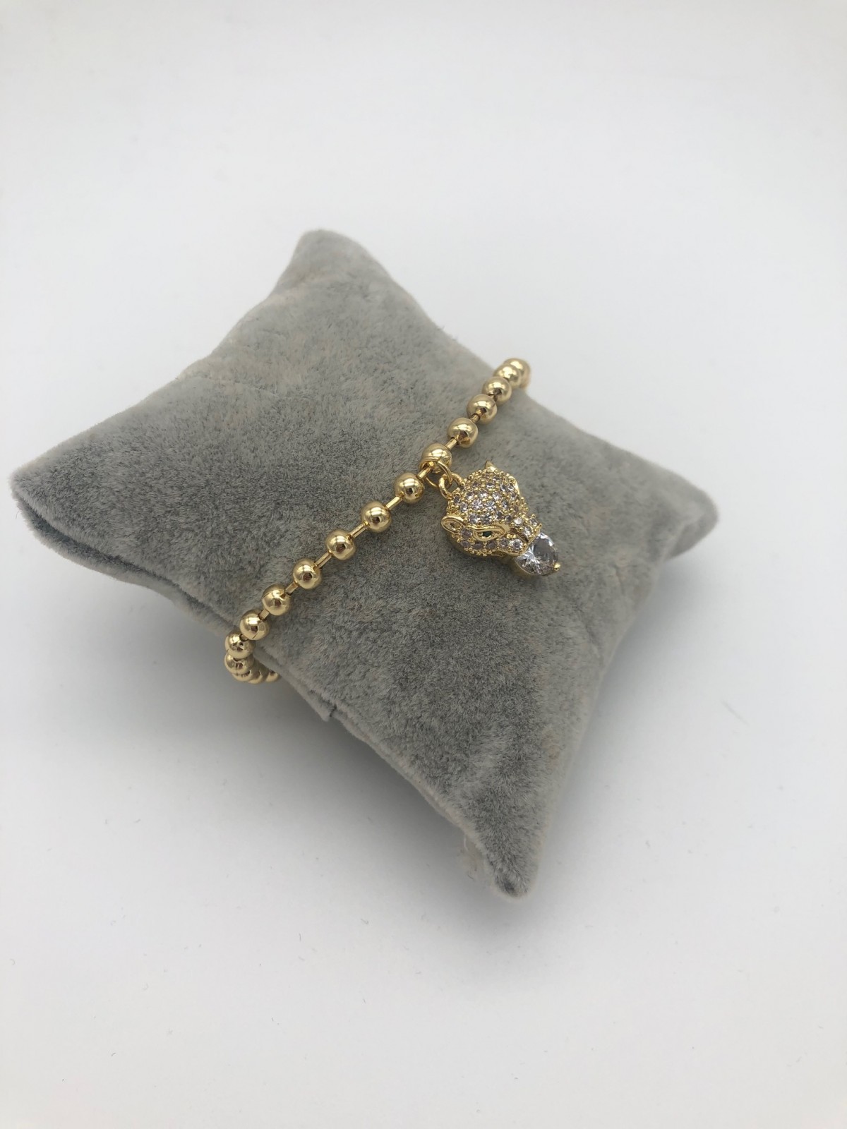 PULSERA LEOPARDO PIEDRA