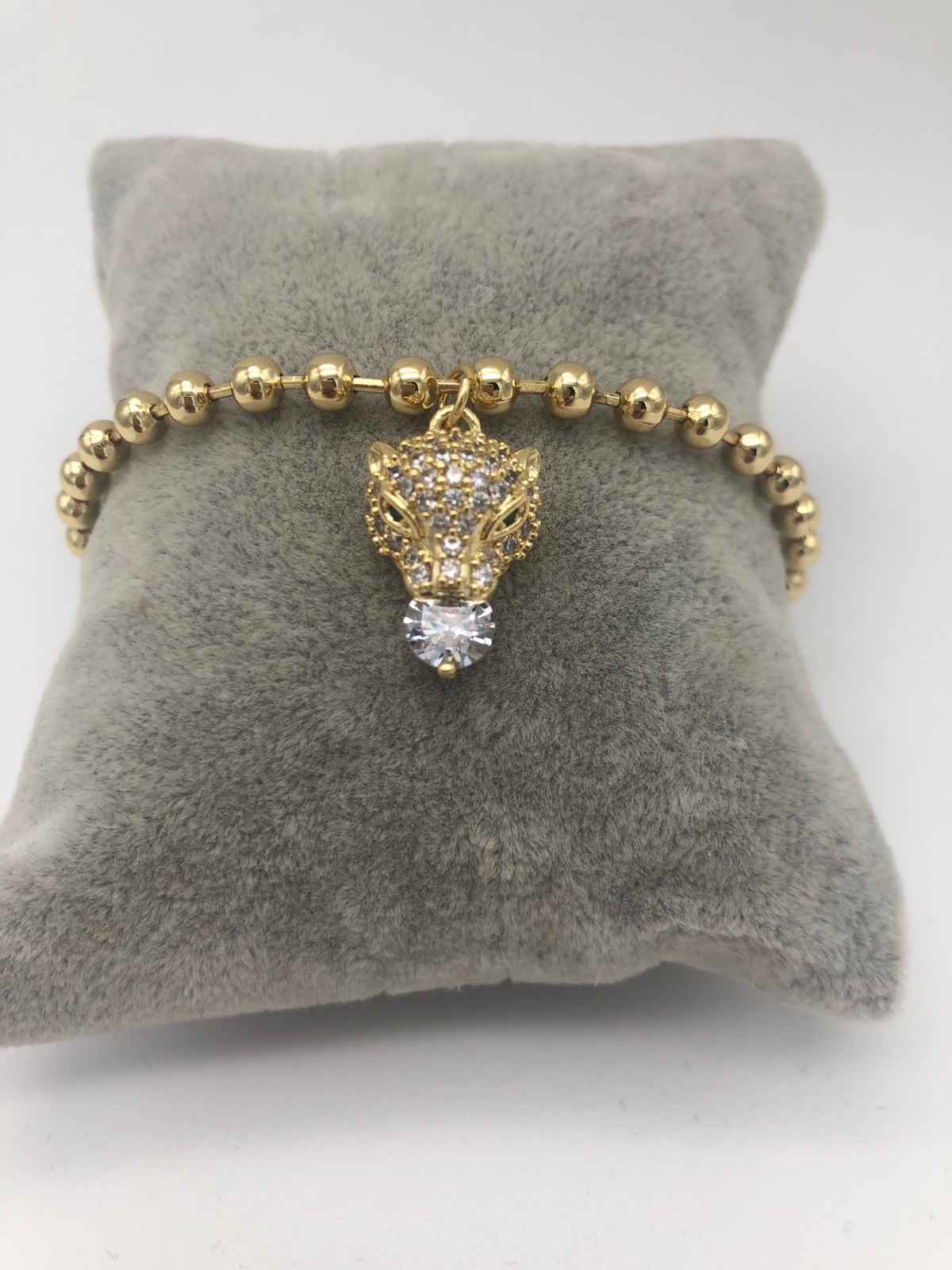 PULSERA LEOPARDO PIEDRA