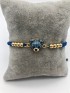 PULSERA OSO AZUL CORDÓN